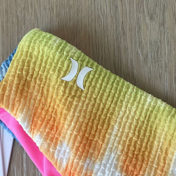 NEW Hurley Womens Medium Rainbow Ombre Cheeky Scoop Bikini Bottom Swimwear - Picture 7 of 11